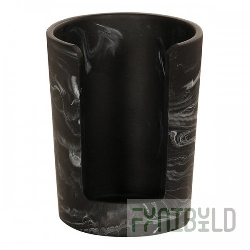 Cal-Mil Black Swirl Resin Countertop Cup / Lid Organizer 23859-124