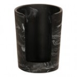 Cal-Mil Black Swirl Resin Countertop Cup / Lid Organizer 23859-124