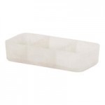 Cal-Mil Black Swirl Resin Countertop Cup / Lid Organizer 23859-124