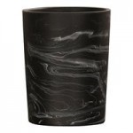 Cal-Mil Black Swirl Resin Countertop Cup / Lid Organizer 23859-124