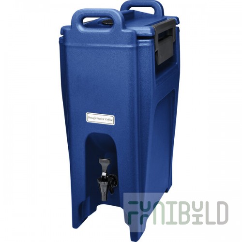 Cambro UC500186 Ultra Camtainer® 5.25 Gallon Navy Blue Insulated Beverage Dispenser
