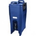 Cambro UC500186 Ultra Camtainer® 5.25 Gallon Navy Blue Insulated Beverage Dispenser Cambro UC500186 Ultra Camtainer® 5.25 Gallon Navy Blue Insulated Beverage Dispenser