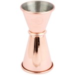 Barfly® M37000CP 0.5 oz. & 0.75 oz. Copper-Plated Japanese Style Jigger Barfly® M37000CP 0.5 oz. & 0.75 oz. Copper-Plated Japanese Style Jigger