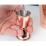 Barfly® M37000CP 0.5 oz. & 0.75 oz. Copper-Plated Japanese Style Jigger Barfly® M37000CP 0.5 oz. & 0.75 oz. Copper-Plated Japanese Style Jigger