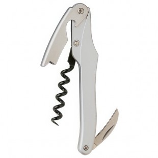 Franmara 3185K Prestigio Waiter's Corkscrew with Natural Aluminum Handle