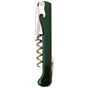 Franmara 2016-12 Capitano Customizable Waiter's Corkscrew with Dark Green Plastic Handle