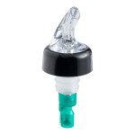 Acopa 0.75 oz. 3-Ball Measured Liquor Pourer with Collar - 12/Case