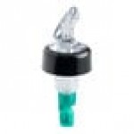 Acopa 0.75 oz. 3-Ball Measured Liquor Pourer with Collar - 12/Case