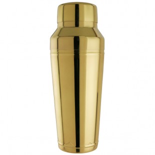 Franmara Speed-Pour 24 oz. Gold Cocktail Shaker 8149-68 BXR Franmara Speed-Pour 24 oz. Gold Cocktail Shaker 8149-68 BXR