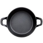 American Metalcraft 25 oz. Pre-Seasoned Mini Cast Iron Round Casserole Dish CIPR7251 American Metalcraft 25 oz. Pre-Seasoned Mini Cast Iron Round Casserole Dish CIPR7251