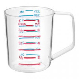 OXO 70881 Good Grips 1 Cup Clear Plastic Measuring Cup
