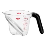 OXO 70881 Good Grips 1 Cup Clear Plastic Measuring Cup OXO 70881 Good Grips 1 Cup Clear Plastic Measuring Cup