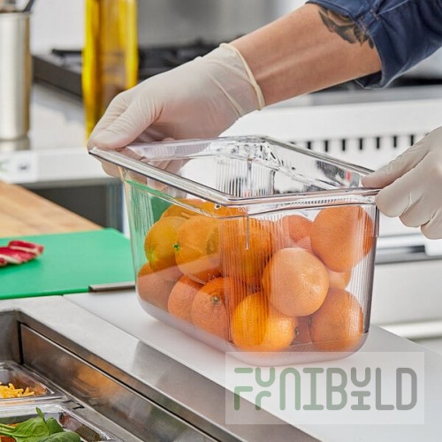 Vollrath 8036410 Super Pan® 1/3 Size Clear Polycarbonate Food Pan - 6