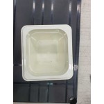 Cambro 14CW110 Camwear® Full Size Black Polycarbonate Food Pan - 4 Cambro 14CW110 Camwear® Full Size Black Polycarbonate Food Pan - 4
