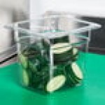 Carlisle 3068507 StorPlus 1/6 Size Clear Polycarbonate Food Pan - 6