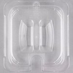 Carlisle 3068507 StorPlus 1/6 Size Clear Polycarbonate Food Pan - 6