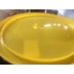 Rubbermaid® 6 and 8 Qt. Yellow Round Polyethylene Food Storage Container Lid Rubbermaid® 6 and 8 Qt. Yellow Round Polyethylene Food Storage Container Lid