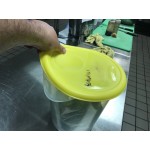 Rubbermaid® 6 and 8 Qt. Yellow Round Polyethylene Food Storage Container Lid Rubbermaid® 6 and 8 Qt. Yellow Round Polyethylene Food Storage Container Lid