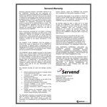 Servend 2705988 MDH-402 20 Valve Sanitary Lever Countertop Ice/Beverage Dispenser with Icepic and 400 lb. Ice Storage