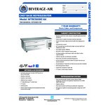 Beverage-Air WTRCS60HC-64 64 Beverage-Air WTRCS60HC-64 64