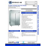 Beverage-Air P-Series PFD2HC-1AS 52 1/8 Beverage-Air P-Series PFD2HC-1AS 52 1/8