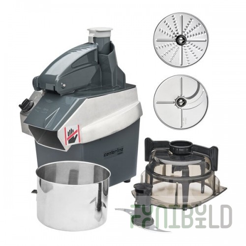 Centerline by Hobart CCH32-1A 2-Speed Food Processor with 3.2 Qt. Stainless Steel Bowl and 2 Discs - 1 1/3 hp