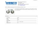 Wesco Industrial Products 2,000 lb. 6