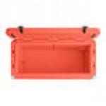 CaterGator CG100CLW Coral 110 Qt. Mobile Rotomolded Outdoor Cooler / Ice Chest