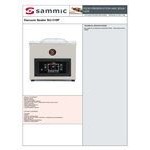 Sammic SU-310P Chamber Vacuum Packaging Machine with 13