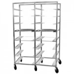 Channel AXD-OT-6 10 Pan Heavy-Duty Aluminum Oval Pan Rack - Assembled