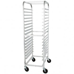 Advance Tabco PR18-3W 18 Pan End Load Bun / Sheet Pan Rack - Assembled