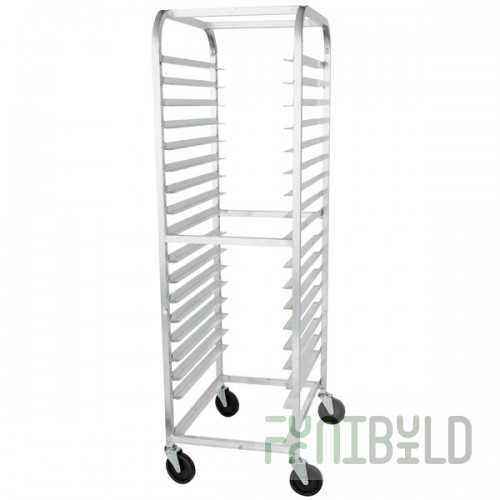 Advance Tabco PR18-3W 18 Pan End Load Bun / Sheet Pan Rack - Assembled