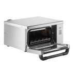 Cadco VariKwik VK-120 Stainless Steel Countertop High-Speed Oven with Touchscreen - 1,920W, 120V
