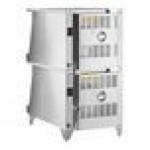 Garland MCO-GS-20S Natural Gas Double Deck Standard Depth Full Size Convection Oven with Analog Controls - 120,000 BTU