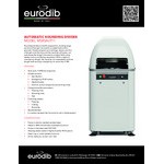 Eurodib MSRSAUT11 12 lb. / 11 Part Automatic Electric Dough Divider / Rounder - 208-220V, 3 Phase, 1 3/4 hp Eurodib MSRSAUT11 12 lb. / 11 Part Automatic Electric Dough Divider / Rounder - 208-220V, 3 Phase, 1 3/4 hp