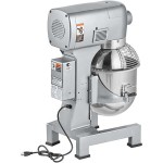 Avantco MX20WFB 20 Qt. Planetary Stand Mixer with Guard, Standard Accessories, & Flexible Silicone Blade Scraper - 120V, 1 1/2 hp