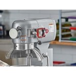Avantco MX20WFB 20 Qt. Planetary Stand Mixer with Guard, Standard Accessories, & Flexible Silicone Blade Scraper - 120V, 1 1/2 hp