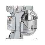 Avantco MX20WFB 20 Qt. Planetary Stand Mixer with Guard, Standard Accessories, & Flexible Silicone Blade Scraper - 120V, 1 1/2 hp