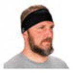 Ergodyne Chill-Its 6634 Black Performance Knit Evaporative Cooling Headband 12702 Ergodyne Chill-Its 6634 Black Performance Knit Evaporative Cooling Headband 12702