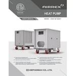 Airrex 5 Ton Portable Air-Cooled Heat Pump AHSC-60 - 60,000 BTU, 480V, 3 Phase