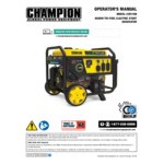 Champion Power Equipment 389 CC Triple Fuel Portable Generator with Electric / Recoil Start and CO Shield 201169 - 8,125 / 6,500W, 120/240V