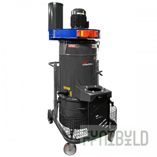Delfin Industrial ZEFIRO EV AP 560 PN (V328) Portable Dust Collector - 230/460V, 3 Phase