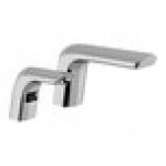 Sloan 3346165 Polished Chrome Combination Battery-Powered Deck Mount Sensor Faucet and Foam Soap Dispenser
