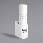 Rubbermaid® CrackleClean 2158425 7.1 oz. White Sanitizer Dispenser