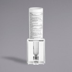 Rubbermaid® CrackleClean 2158425 7.1 oz. White Sanitizer Dispenser
