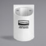 Rubbermaid® CrackleClean 2158425 7.1 oz. White Sanitizer Dispenser