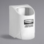 Rubbermaid® CrackleClean 2158425 7.1 oz. White Sanitizer Dispenser