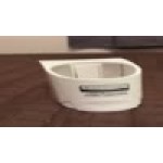 Rubbermaid® CrackleClean 2158425 7.1 oz. White Sanitizer Dispenser