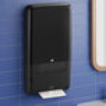 Tork PeakServe 552548 Black Automatic Continuous Paper Towel Dispenser Tork PeakServe 552548 Black Automatic Continuous Paper Towel Dispenser