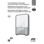 Tork PeakServe 552548 Black Automatic Continuous Paper Towel Dispenser Tork PeakServe 552548 Black Automatic Continuous Paper Towel Dispenser